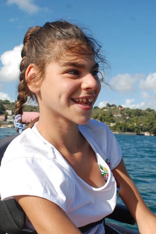 Letizia al mare